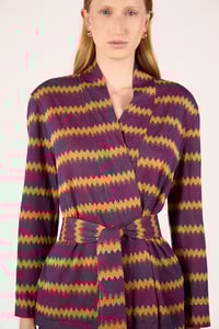 Image 5 of CARDIGAN MARYLIN CHEVRON CIPOLLA