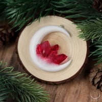 Image 2 of White Blood Moon necklace 