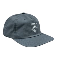 Image 1 of MÁGICO - "Smiles Delivered" Snapback (Dark Grey/White)