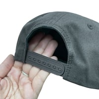 Image 4 of MÁGICO - "Smiles Delivered" Snapback (Dark Grey/White)