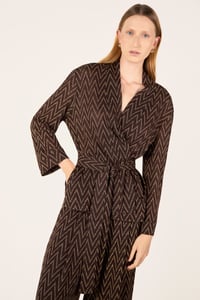 Image 2 of CARDIGAN MARYLIN EVEREST MARRONE