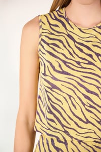 Image 5 of TOP MEG ZEBRA GIALLO