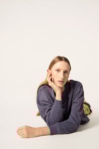 Image 1 of MAGLIA MELODIE RIO COBALTO