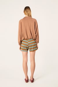 Image 4 of SHORT SIRACUSA CHEVRON OCRA