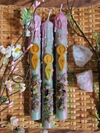 Image 1 of "GODDESS / OSTARA" Ritual Candle