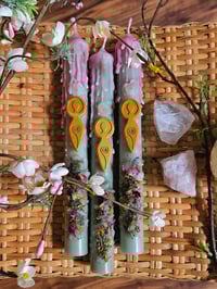 Image 2 of "GODDESS / OSTARA" Ritual Candle