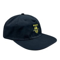 Image 1 of MÁGICO - "Smiles Delivered" Snapback (Black/Yellow)