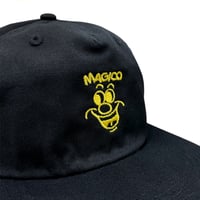 Image 2 of MÁGICO - "Smiles Delivered" Snapback (Black/Yellow)