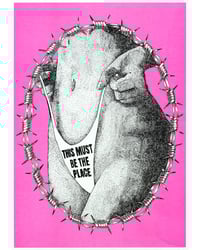 Image 2 of This Must Be The Place Risograph Print A3