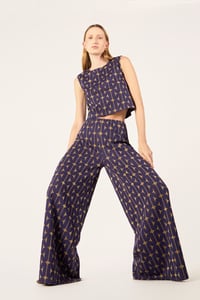 Image 3 of PANTALONE PALOMA CATENA VIOLA