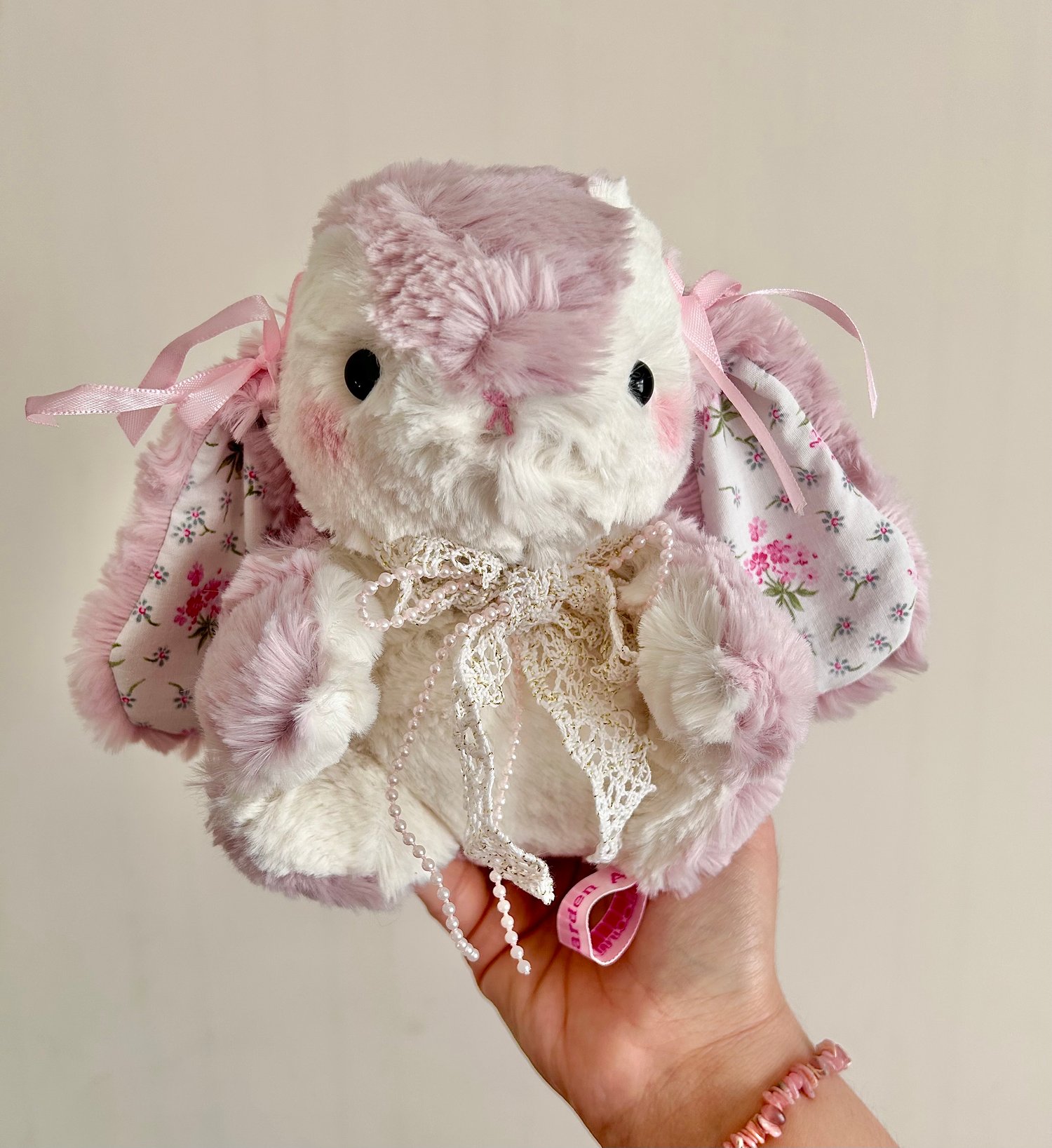 Image of OOAK DELUXE Sugar the Fairy Bunny (8 inches)