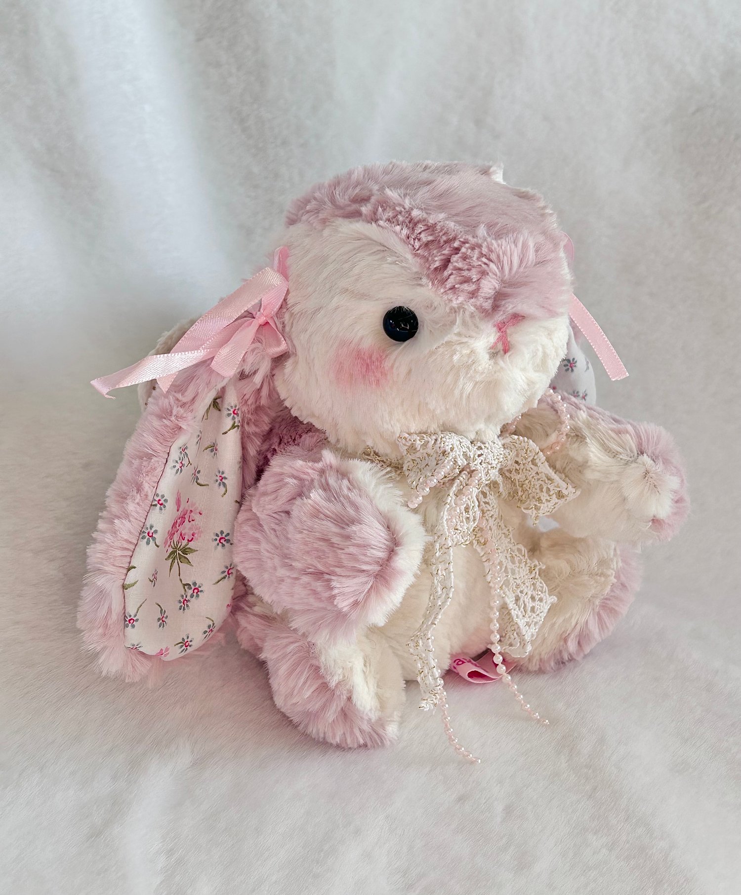 Image of OOAK DELUXE Sugar the Fairy Bunny (8 inches)