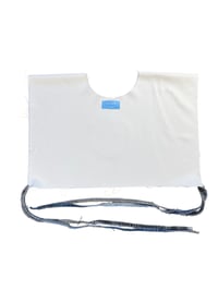 Image 4 of T-shirt onesize crop avec lune en denim