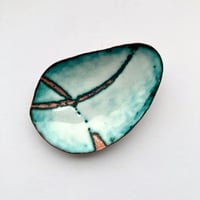 Image 2 of Blue Pebble Shaped Bowl - END OF LINE
