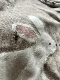 Image 2 of H&M Rabbit Graphic Sweater