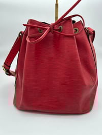Image 1 of Louis Vuitton Petit Noè Red Epi Leather Shoulder Bag 2