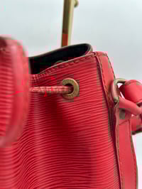 Image 4 of Louis Vuitton Petit Noè Red Epi Leather Shoulder Bag 2