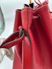 Image 7 of Louis Vuitton Petit Noè Red Epi Leather Shoulder Bag 2