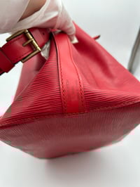 Image 6 of Louis Vuitton Petit Noè Red Epi Leather Shoulder Bag 2