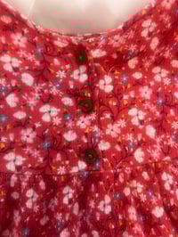 Image 2 of Old Navy Ribbed Flower Print Dress 