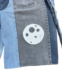 Image 3 of Short kimono en patchwork denim ( Levi's ) 