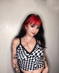 1 of 1 Checkered Halter