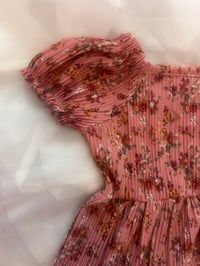 Image 2 of Nannette Kids Ribbed Floral Dress