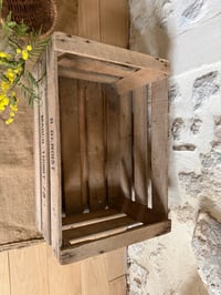 Image 6 of Caisse en bois - objet décoration ancien