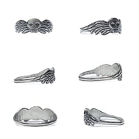 Image 6 of READY TO SHIP: Assorted sterling silver Taphophile rings