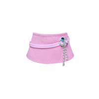 CANDY CC RHINESTONE BELT SKIRT