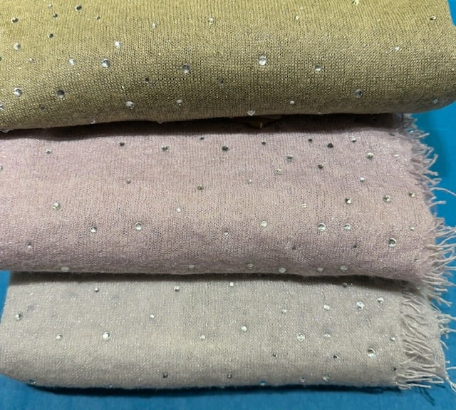 Spring Cashmere with Swarovski- Scarves and Wraps - Image 1 of 3