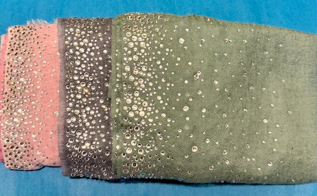 Spring Cashmere with Swarovski- Scarves and Wraps - Image 2 of 3