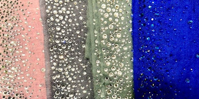 Spring Cashmere with Swarovski- Scarves and Wraps - Image 3 of 3