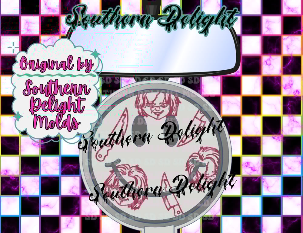 Image of Smiley Horror Character Freshie Molds