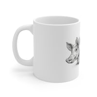 Image 2 of Pigs Ceramic Coffee Cups, 11oz, 15oz