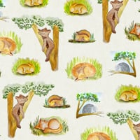 Image 1 of Woodland Animals Napping