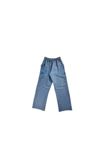 Image 4 of Pantalon noir/gris doublure satin 