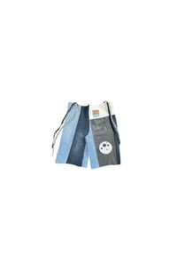 Image 2 of Short kimono en patchwork denim ( Levi's ) 