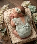 Marine Blossom Baby Headband