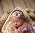 Lilac Dream Baby Headband