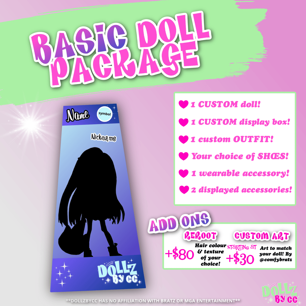Image of BASIC DOLL PACKAGE