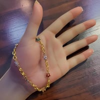 Image 3 of Simple elegant flower bracelet 