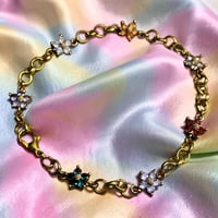 Image 1 of Simple elegant flower bracelet 