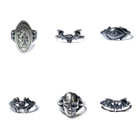 Image 1 of READY TO SHIP: Assorted sterling silver rings