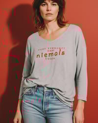 Image 1 of PURE VERNUNFT   ¥ HANDBEDRUCKT ¥ EINZELSTÜCK ¥ IBIZA 