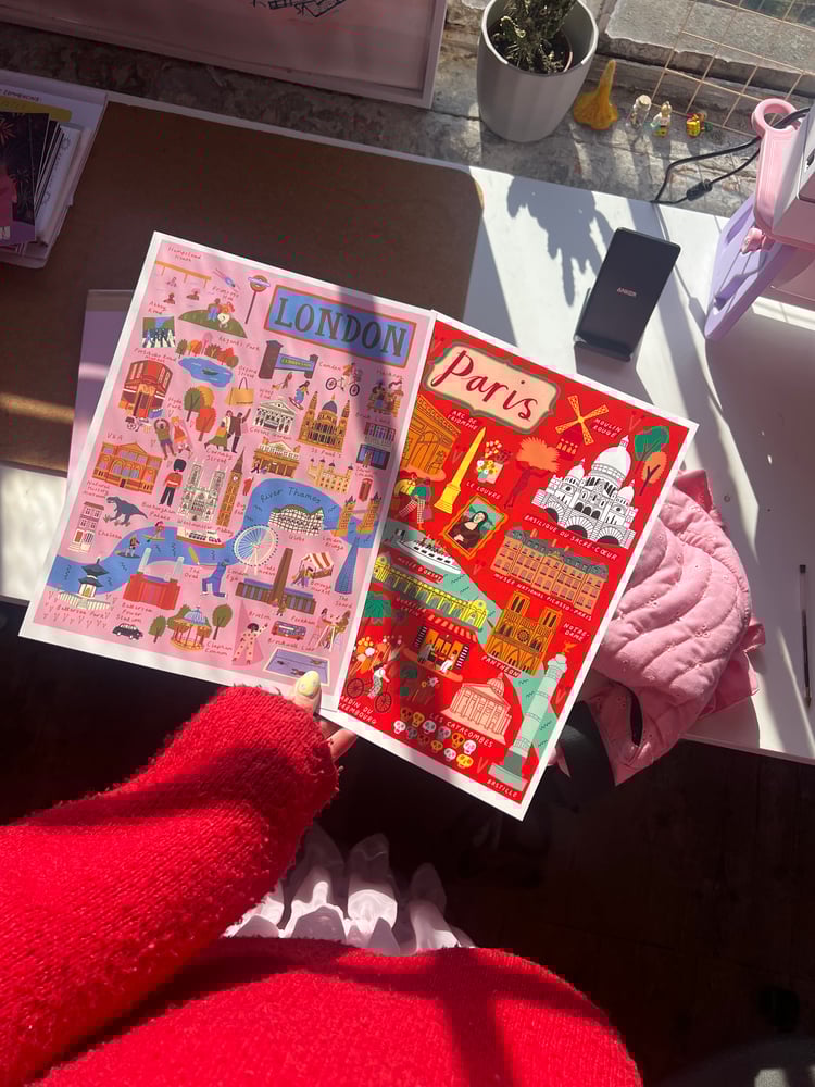 Image of *SUPER SECONDS* Paris Print