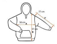 Image 12 of hoodie custom 1of1 (16) M-:L