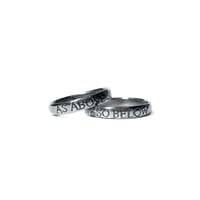 Image 2 of READY TO SHIP: Assorted sterling silver band rings
