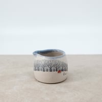 Image 1 of Winter Walk Stoneware Mini Pourer