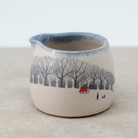 Image 4 of Winter Walk Stoneware Mini Pourer